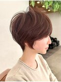 大人女性の上品ショート
