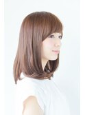 【uta*_girls】きちんと感×イルミナカラー×厚めバング