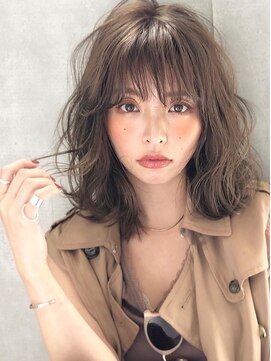 アグ ヘアー ルキナ 南越谷店(Agu hair lucina) 【Agu hair lucina】伸ばしかけにぴったり☆ふわふわミディ
