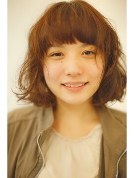 ブーケ(BOUQUET) ナチュラルボブ・無造作・くせ毛風・ルーズ・似合わせカット