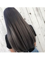 ヘイルジューシー(hail JUICY) シールエクステつけ放題☆グレージュヘアー