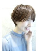 THE OSCAR  名駅 透明感フォギーベージュ/大人クールショート