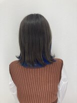 シエル 立川店(CIEL) 【CIEL 佐藤】インナーカラー　ブルー