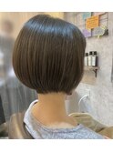 30代/40代/50代/60代/大人可愛い丸みショートボブ