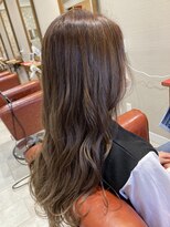 ヘアー クラージュ(hair courage) 艶々ピンクカラー