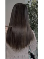 エクラート リラ 立川店(ECLART lilas.) 縮毛矯正 × グレージュカラー