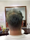 ツーブロックショート