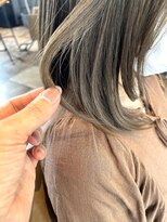 リズムネクスト(r-ism next)&nbsp;ブリーチなし♪育てるカラーで創る抜群の透明感カラー♪