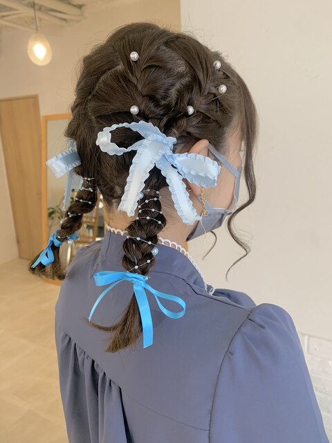 ライブ　ツイン　ヘアー