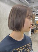 大人ショートボブショートナチュラルボブミニボブ顔まわり