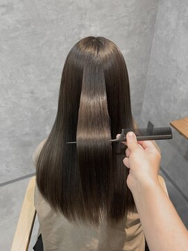 ベアーフルート 恵比寿店(BearFruit) フォギーグレージュ　×　髪質改善トリートメント