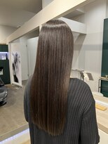 プレビア 上尾店(PREVIA) 髪質改善カラー☆マットブラウン