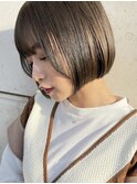 【tricca代官山】内巻きボブ／ミニボブ/丸みボブ