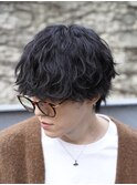 新潟メンズパーマ　新潟波巻き　波巻きパーマ