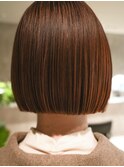ボブ/前髪/前髪カット/ショート/カラー/縮毛矯正/韓国/髪質改善