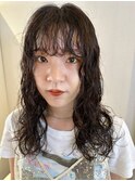 前髪パーマ/ロングパーマ/スパイラルパーマ/ウェーブパーマ