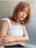 ACE横浜　フォギーベージュ×レイヤーボブ