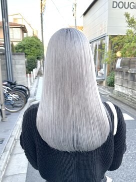 フリーラ 表参道(freera) ブリーチダブルカラーホワイトカラーインナーカラー裾カラー艶髪