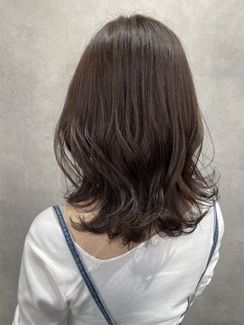 ルノン フィージュ(LUNON fieju) グレージュ/ナチュラルカラー/暗髪/透明感カラー