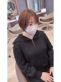 えりあしすっきり丸みショート