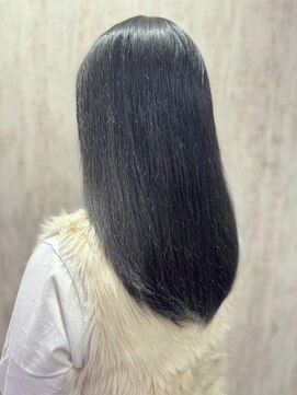 テトテ 門戸厄神店(tetote) 【tetote門戸厄神/村山】黒髪レイヤーロング/髪質改善