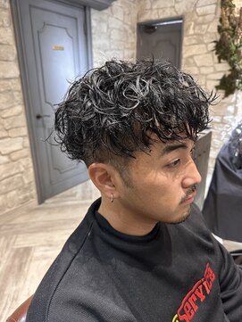 シャル 辻堂(shalu) スタイリング楽なもちの良い!メンズゆるツイストスパイラル