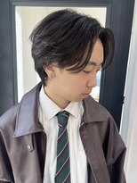 ベル 桑名(BHEL)&nbsp;三重桑名ニュアンスパーマフェザーパーマ緩めセンターパートヘア