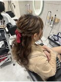 ハーフアップ/北新地ヘアセット