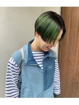 ヘアータイム レスト(HAIR TIME rest) ハンサムショート×アンブレラカラー