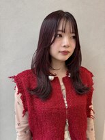 ジーナエス 札幌(Zina S) レイヤースタイル×ピンクブラウン