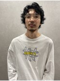 メンズ　パーマスタイル　田町Sac. みつよ