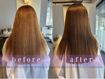 アレッタ 横浜元町(ALETTA)の写真/大人女性に人気の縮毛矯正♪つや髪トリートメントで叶う・夏の湿気にも負けないサラサラの髪の毛に・・