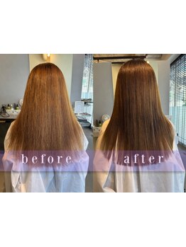 大人女性に人気の縮毛矯正♪つや髪トリートメントで叶う季節のダメージにも負けないサラサラの髪の毛に・・