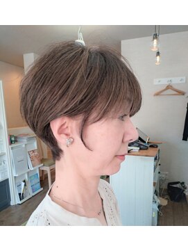 ミエル(miel) 30代/40代/50代/くびれショートカット/大人ショートカット