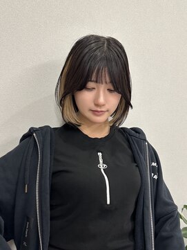 アネラ(Anela) タッセルボブ/韓国ボブ/インナーカラー  【山中】