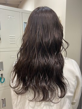 コトナ 越谷店 大人女性人気｜透明感ロングレイヤー×オリーブベージュ【越谷】