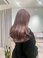 ガリカ 横浜(Gallica) くすみラベンダーベージュ×柔らかウェーブロング