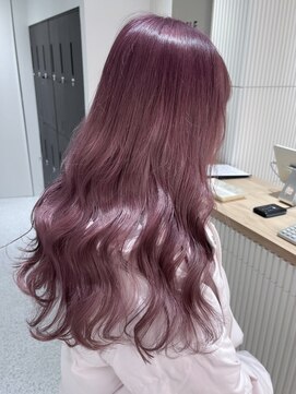 ベレーザ 渋谷神南(Beleza) ミディアムヘア/デザインカラー/ホワイトピンク/渋谷