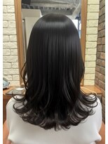 ヘアメイク フレンシア(hair make flencia)&nbsp;艶感引き立つ！クリア・ブラック【033スタイル】