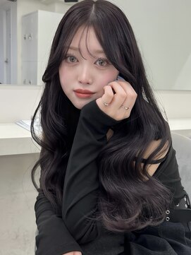 アイトーキョーエス 渋谷(AI TOKYO S) ラベンダーグレージュイルミナカラーダブルカラー透明感カラー