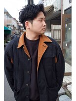 スウェル 押上店(Swell)&nbsp;サーフカール/スパイキーショート/ブルーブラック/眉毛/錦糸町駅