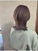 ブリーチ二回ラベンダーグレージュ