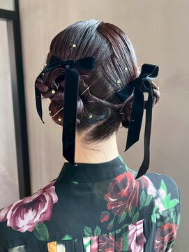 シオン(shion) ロング韓国ヘアおくれ毛顔周りレイヤー_ba571772