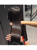 ニカ(NIKA)&nbsp;アッシュグレー × ロング × 髪質改善