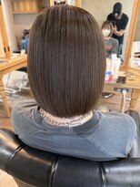 フリックヘアサロン 梅田茶屋町2号店(FLICK HAIR SALON) イルミナカラー/アッシュベージュ/ボブ
