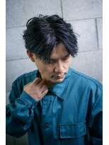 チルチェア ノースエリア 高円寺店(CHILL CHAIR north area.)&nbsp;テーパーフェード×フェザーショート<高円寺/バーバー>
