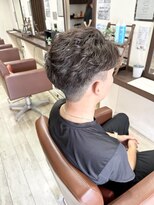 レガ(le ga) 【ソフトな無造作感】ワンカールニュアンスパーマ