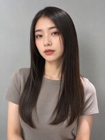 トリニティ(trinity) 髪質改善 縮毛矯正 ストレート ロング レイヤーカット 沖縄