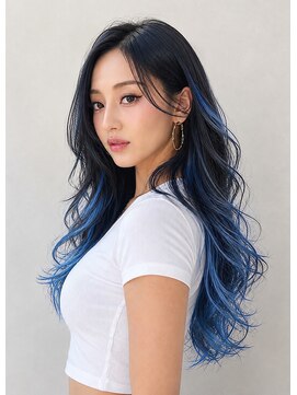 アミリー ひたち野うしく店(Amily) ハイライトバレイヤージュダブルカラーケアブリーチ20代30代