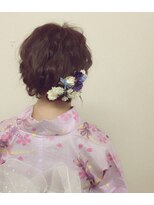 ヘアセット専門店 ナゴミ 渋谷店(nagomi) 浴衣編み込みヘア